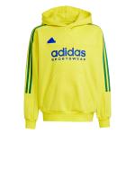 Adidas Tiro Nation Pack Hoodie Sweat Baumwollfleece Kinder Gelb