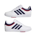  Scarpe Sneakers UOMO Adidas HOOPS 4.0 Low Bianco blue Rosso sportswear UOMO 