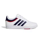  Scarpe Sneakers UOMO Adidas HOOPS 4.0 Low Bianco blue Rosso sportswear UOMO 