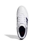  Scarpe Sneakers UOMO Adidas HOOPS 4.0 Low Bianco blue Rosso sportswear UOMO 