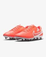 Fußballschuhe Nike Legend Legend 10 cademy SG Spiked Herren Hot Lava Weiß