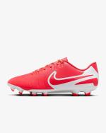 Fußballschuhe Nike LEGEND 10 CLUB FG/MG Herren Hot Lava Weiß