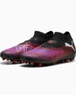 Fußballschuhe Puma FUTURE 8 PRO MG Schwarz Weiß-Leuchtend Rot Herren