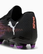 Fußballschuhe Puma FUTURE 8 Play FG/AG Schwarz Weiß-Leuchtend Rot