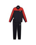 Sportlicher Trainingsanzug Puma Woven Colorblock Herren Mikrofaser Blau Rot