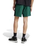  Pantaloncini Shorts UOMO Adidas Essentials Single Jersey 3-Stripes 7 Verde 