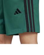  Pantaloncini Shorts UOMO Adidas Essentials Single Jersey 3-Stripes 7 Verde 