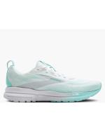 Brooks TRACE 4W Damen Laufschuhe Bright White Limpet Oyster