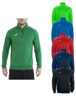 Trainings-Sweatshirt Joma Faraon mit halbem Reißverschluss für Männer aus Fleece-Polyester