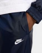 Nike Sportswear Club Color Block Woven Herren Mikrofaser Freizeit Trainingsanzug Blau