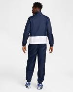 Nike Sportswear Club Color Block Woven Herren Mikrofaser Freizeit Trainingsanzug Blau