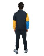 Australian SPORTSWEAR Eclipse Trainingsanzug, MADE IN ITALY, Baumwolle, Herren, Blau, Marineblau, Gelb