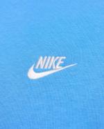 HOODIE SWEATSHIRT NIKE Pullover Sportswear CLUB Sportswear Fleece WITH POCKETS Cotton Royal