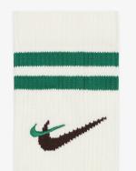 NIKE Everyday Plus Force Unisex Weiß-Grüne Socken