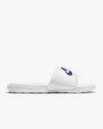 Nike VICTORI ONE SLIDE Gummi Unisex Weiß Blau Strandsandalen Duschschlappen