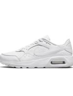 Schuhe Turnschuhe Nike AIR MAX SC LEA Leder Unisex Sportbekleidung Total White