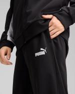 Puma Poly Colorblock Herren Polyester Trainingsanzug Schwarz Weiß