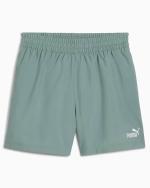 Puma ESS Tape Wowen Sportshorts mit Taschen Herren POLYESTER Mikrofaser Green Moon