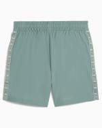 Puma ESS Tape Wowen Sportshorts mit Taschen Herren POLYESTER Mikrofaser Green Moon