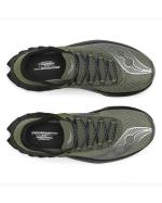 Saucony Endorphin Pro 4 Fast Race Herren Laufschuhe Carbon Plate OLIVINE BLACK