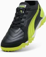 Football boots Puma Pressing IV Turf Trainers Mens Black Yellow