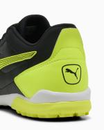 Football boots Puma Pressing IV Turf Trainers Mens Black Yellow