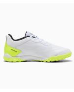 Football boots Puma Pressing IV Turf Trainers Mens White Yellow