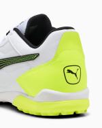 Football boots Puma Pressing IV Turf Trainers Mens White Yellow