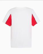  Ac Milan Puma T-shirt maglia Maglietta UOMO Bianco Cotone ftblARCHIVE 2025 