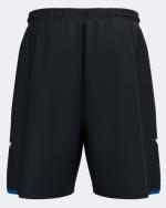 Fußballshorts Atalanta Joma Away 2024 25 Herren Schwarz