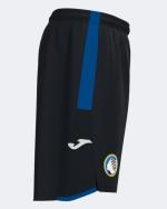 Fußballshorts Atalanta Joma Away 2024 25 Herren Schwarz