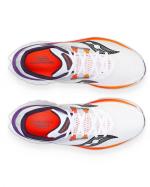 Saucony Endorphin Speed 4 Herren Laufschuhe Laufschuhe WEISS/VIZI ORANGE