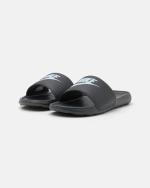 Nike VICTORI ONE SLIDE Gummi Unisex Schwarz Blau Strandsandalen Duschpantoffeln