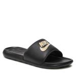 Hausschuhe Sandalen Meeresdusche Nike VICTORI ONE SLIDE Unisex Gummi Schwarz Gold