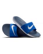 Nike Kinder Jungen Damen KAWA SLIDE GS PS Blau Strand Pool Dusche Hausschuhe