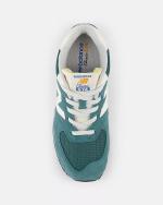 New Balance 574 VPG Wildleder Jungen Frauen Grün Sportschuhe Turnschuhe