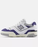 Sportschuhe Sneakers Kinder Damen New Balance 550 BD Weiß Lila