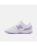 Sportschuhe Sneakers Kinder Damen New Balance GS B80 PK Weiß Lila