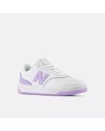 Sportschuhe Sneakers Kinder Damen New Balance GS B80 PK Weiß Lila