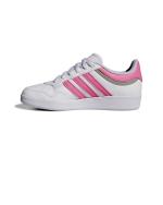 Sportschuhe Turnschuhe Adidas Hoops 4.0 Low J Junior Jungen Damen Weiß Rosa