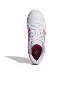 Sportschuhe Turnschuhe Adidas Hoops 4.0 Low J Junior Jungen Damen Weiß Rosa