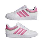 Sportschuhe Turnschuhe Adidas Hoops 4.0 Low J Junior Jungen Damen Weiß Rosa