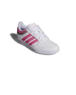 Sportschuhe Turnschuhe Adidas Hoops 4.0 Low J Junior Jungen Damen Weiß Rosa