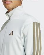 Sport Freizeit Trainingsanzug ADIDAS Basic 3-Streifen Herren Polyester Grün