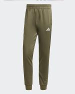 Sport Freizeit Trainingsanzug ADIDAS Basic 3-Streifen Herren Polyester Grün