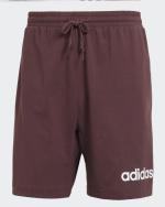 Sport Leisure Shorts adidas Linear Single Jersey Cotton with Pockets Amaranth