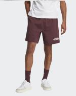 Sport Leisure Shorts adidas Linear Single Jersey Cotton with Pockets Amaranth