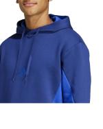 ADIDAS Sportswear Fleece Colorblock Mens Full Tracksuit Cotton Royal Blue