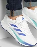  Scarpe da Corsa Running UOMO Adidas Bianco Blue DURAMO SL M 