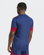  Maglia calcio tennis padel multisport UOMO Adidas Squadra 25 Jersey Blu Rosso 